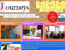 Tablet Screenshot of journeys-fromimagestowords.com